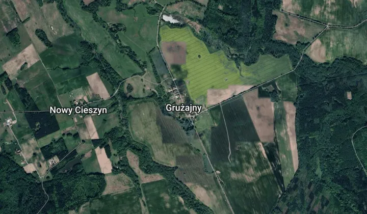 Działka rolna Grużajny