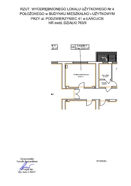 Lokal Łańcut Podzwierzyniec, ul. Podzwierzyniec. Zdjęcie 2