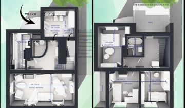 dom wolnostojący, 4 pokoje Bydgoszcz Miedzyń
