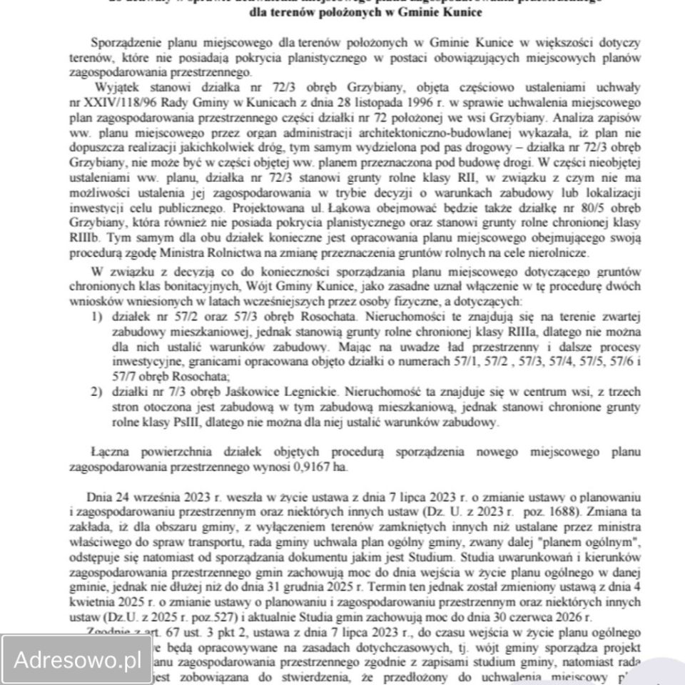 Działka budowlana Rosochata. Zdjęcie 6