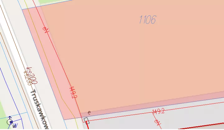 Działka rolna Tarnobrzeg Zakrzów, ul. Truskawkowa