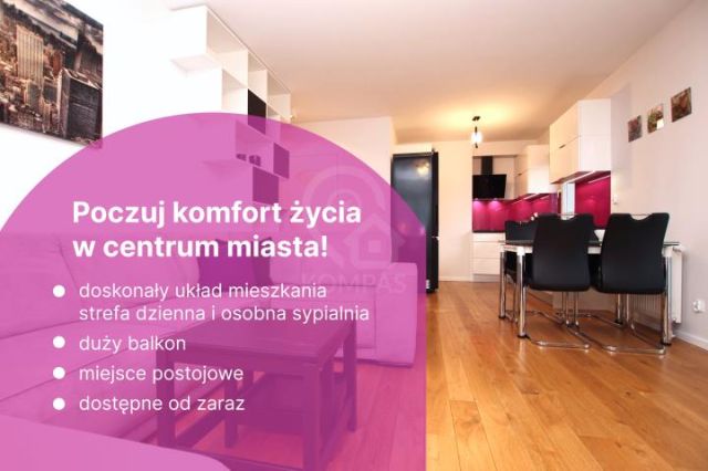 Mieszkanie 2-pokojowe Wrocław Krzyki, Krucza. Zdjęcie 1