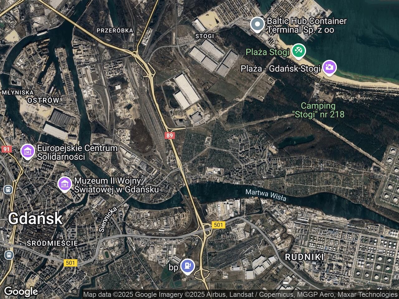 Działka rekreacyjna Gdańsk Stogi, ul. Wosia Budzysza