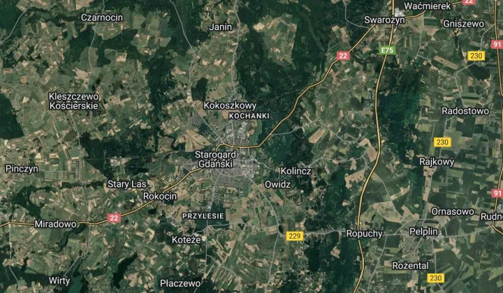 Działka budowlana Starogard Gdański, ul. Adama Mickiewicza