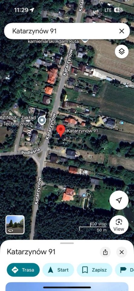 Działka inwestycyjna Łowicz, ul. Katarzynów