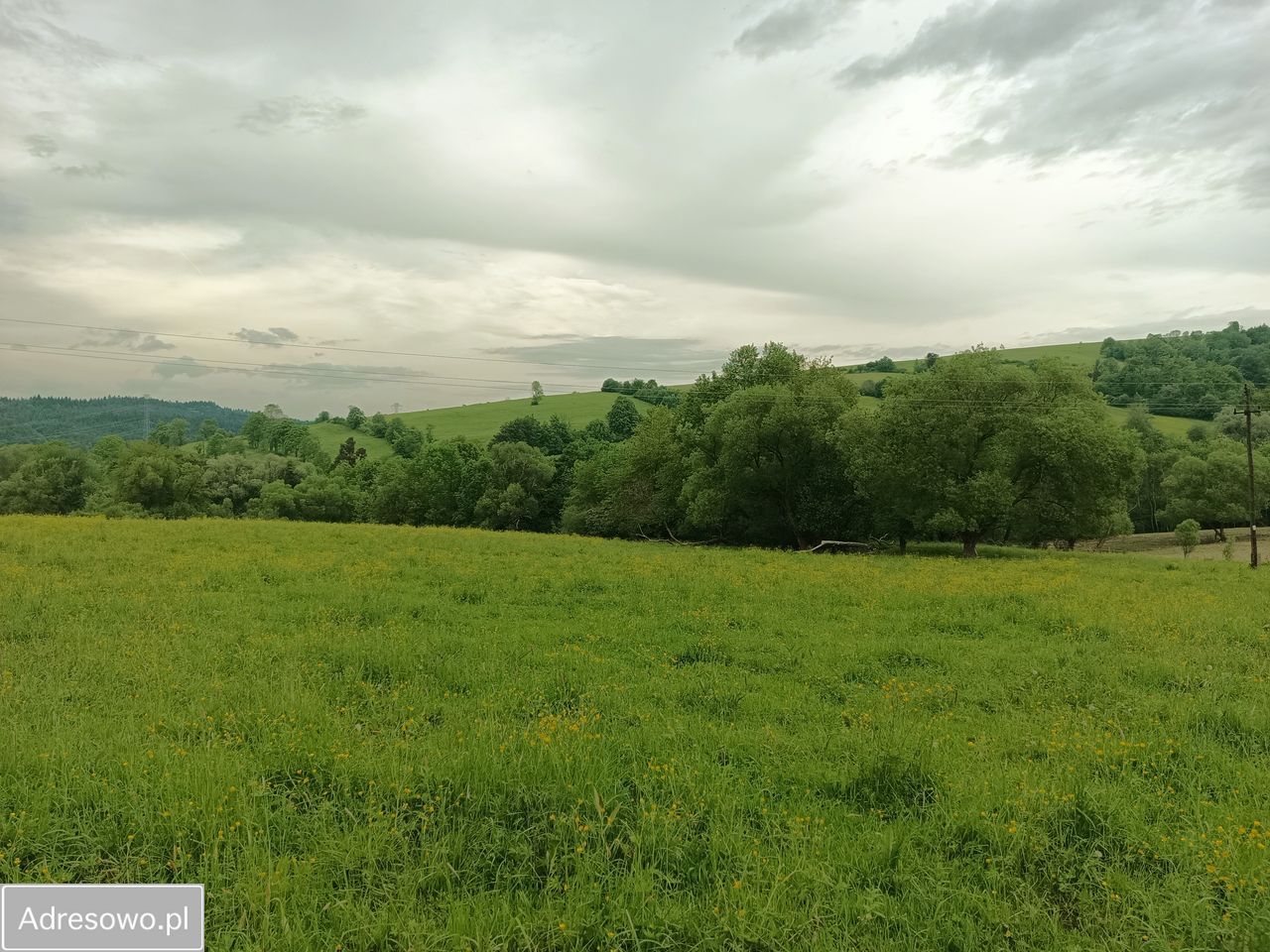 Działka rolna Zawadka Rymanowska