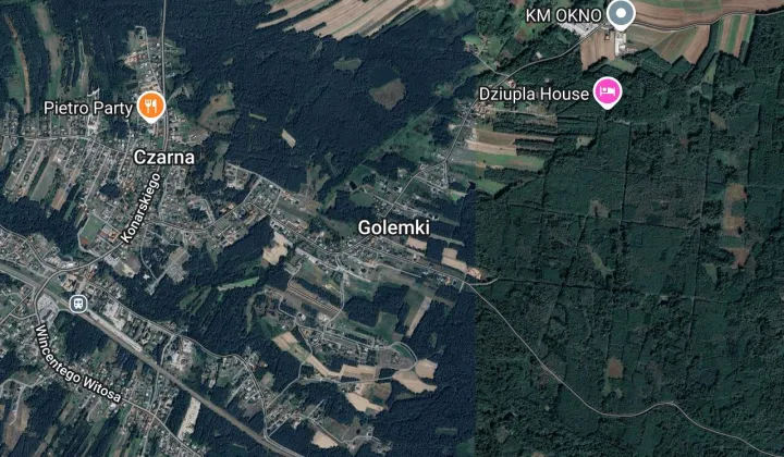 Działka budowlana Golemki