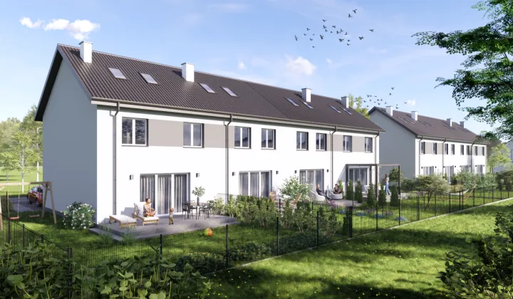 dom szeregowy, 5 pokoi Lewin Brzeski