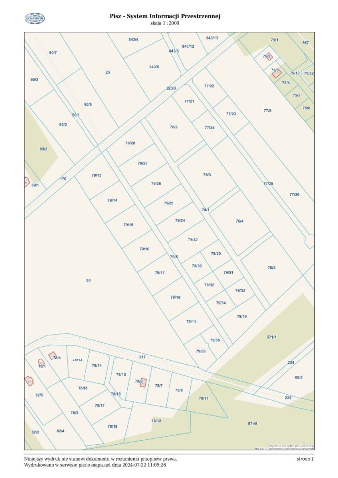 Działka budowlana Pilchy. Zdjęcie 4