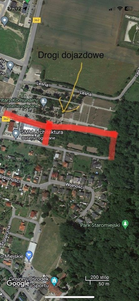 Działka budowlana Kąty Wrocławskie, ul. Józefa Mireckiego. Zdjęcie 2