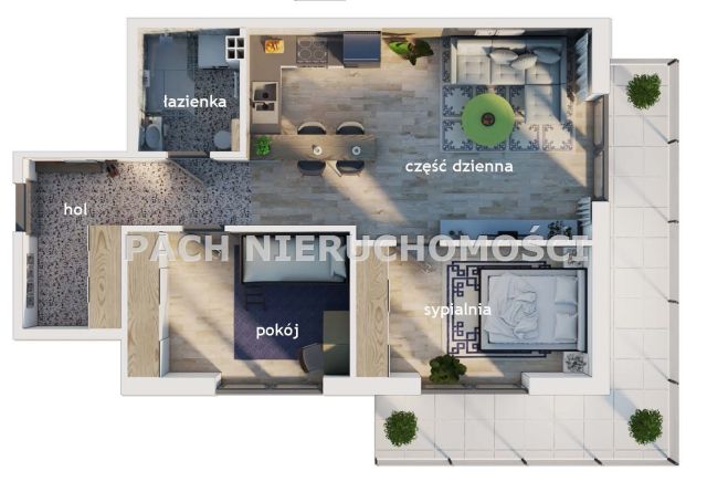 Mieszkanie 3-pokojowe Bielsko-Biała Straconka. Zdjęcie 7