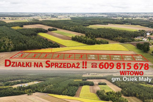 Działka budowlana Witowo, -. Zdjęcie 1