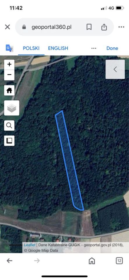 Działka leśna Zwiernik. Zdjęcie 2