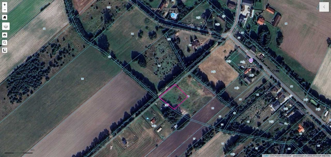 Działka budowlana Oleśnica. Zdjęcie 2
