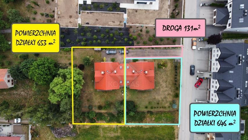 bliźniak, 6 pokoi Karwiany. Zdjęcie 3