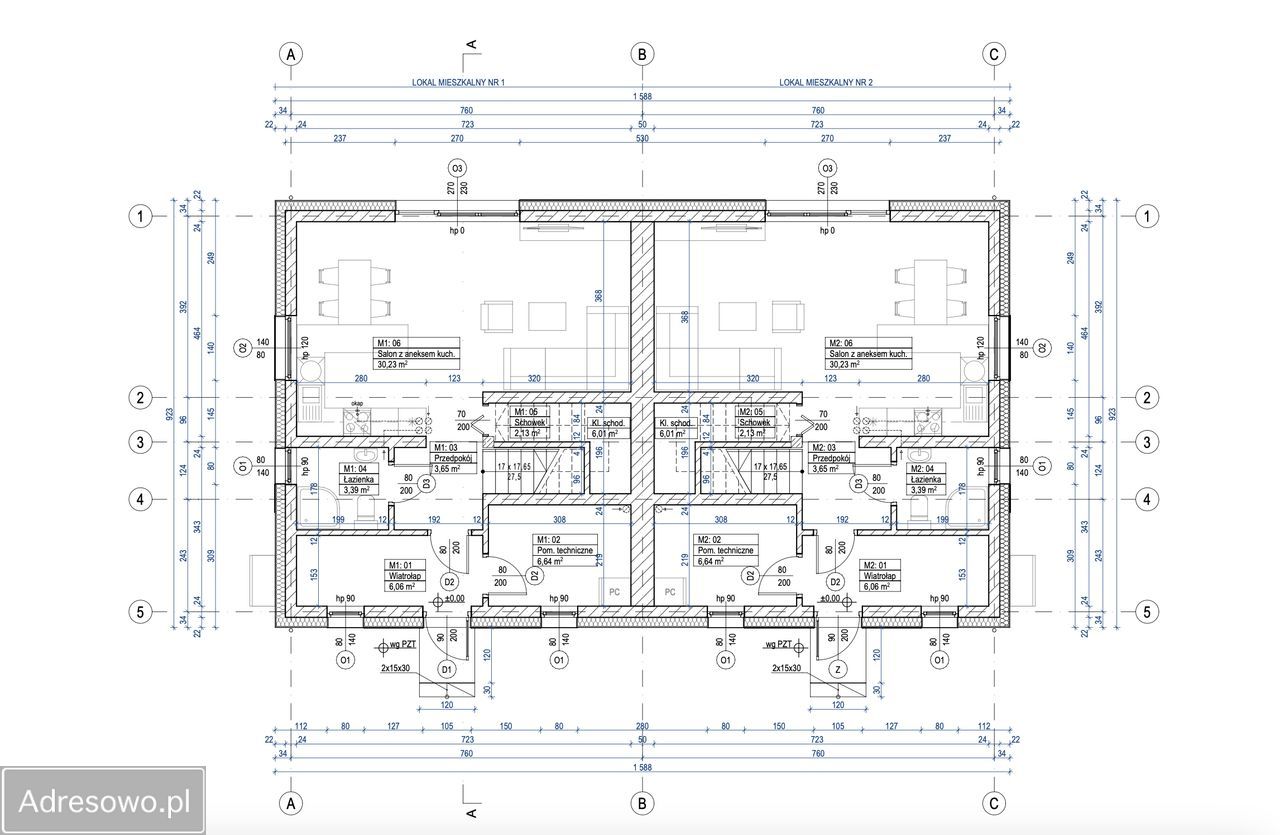 bliźniak, 4 pokoje Długołęka, ul. Spokojna. Zdjęcie 4