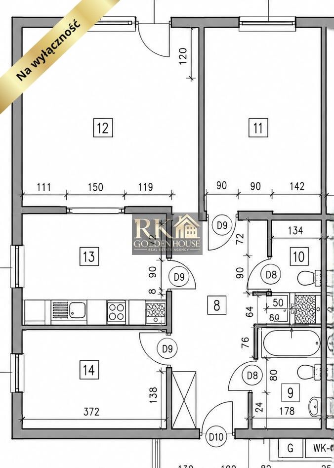 Mieszkanie 3-pokojowe Siedlce, ul. 11 Listopada. Zdjęcie 16