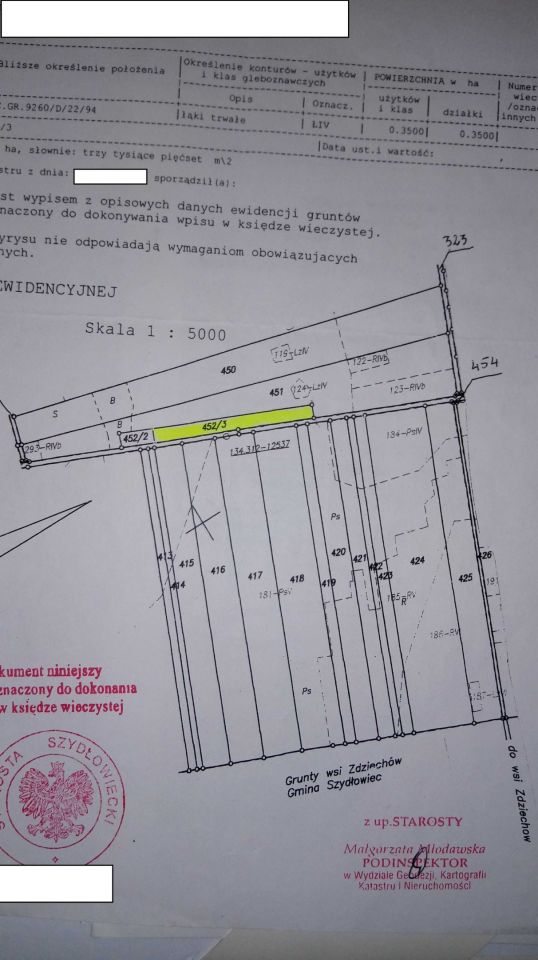 Działka rolna Zdziechów. Zdjęcie 2