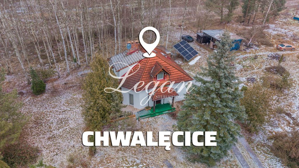 dom wolnostojący, 4 pokoje Chwalęcice, ul. Leśna. Zdjęcie 1
