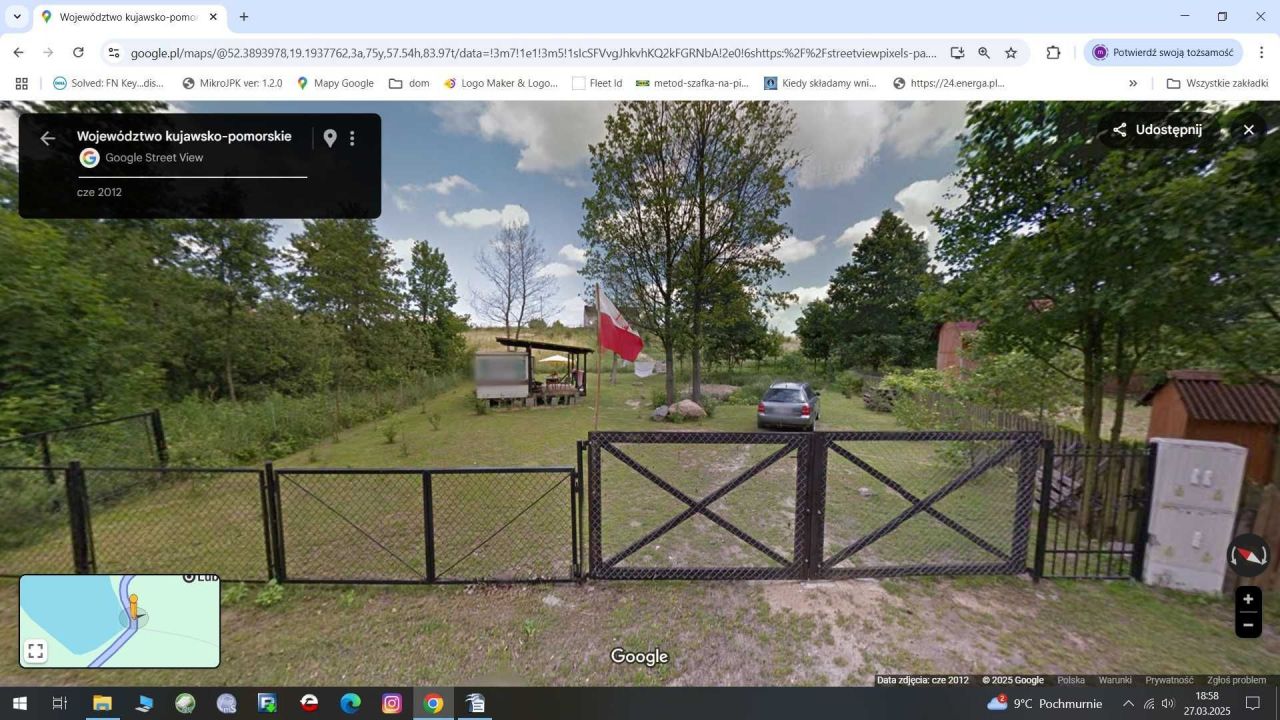 Działka rolna Nowe Czaple. Zdjęcie 4