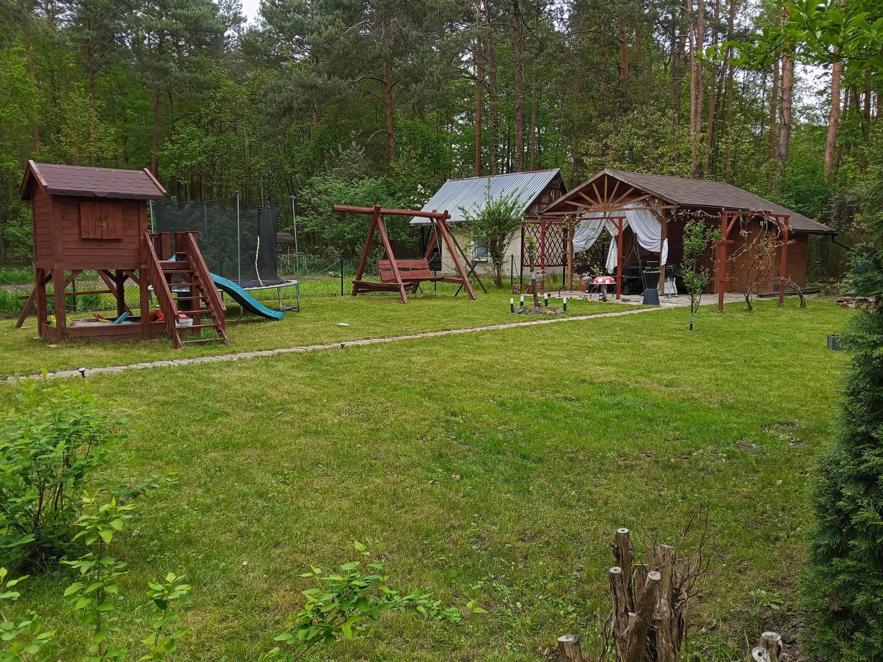Działka rod Poniatowa, ul. Kraczewicka. Zdjęcie 3
