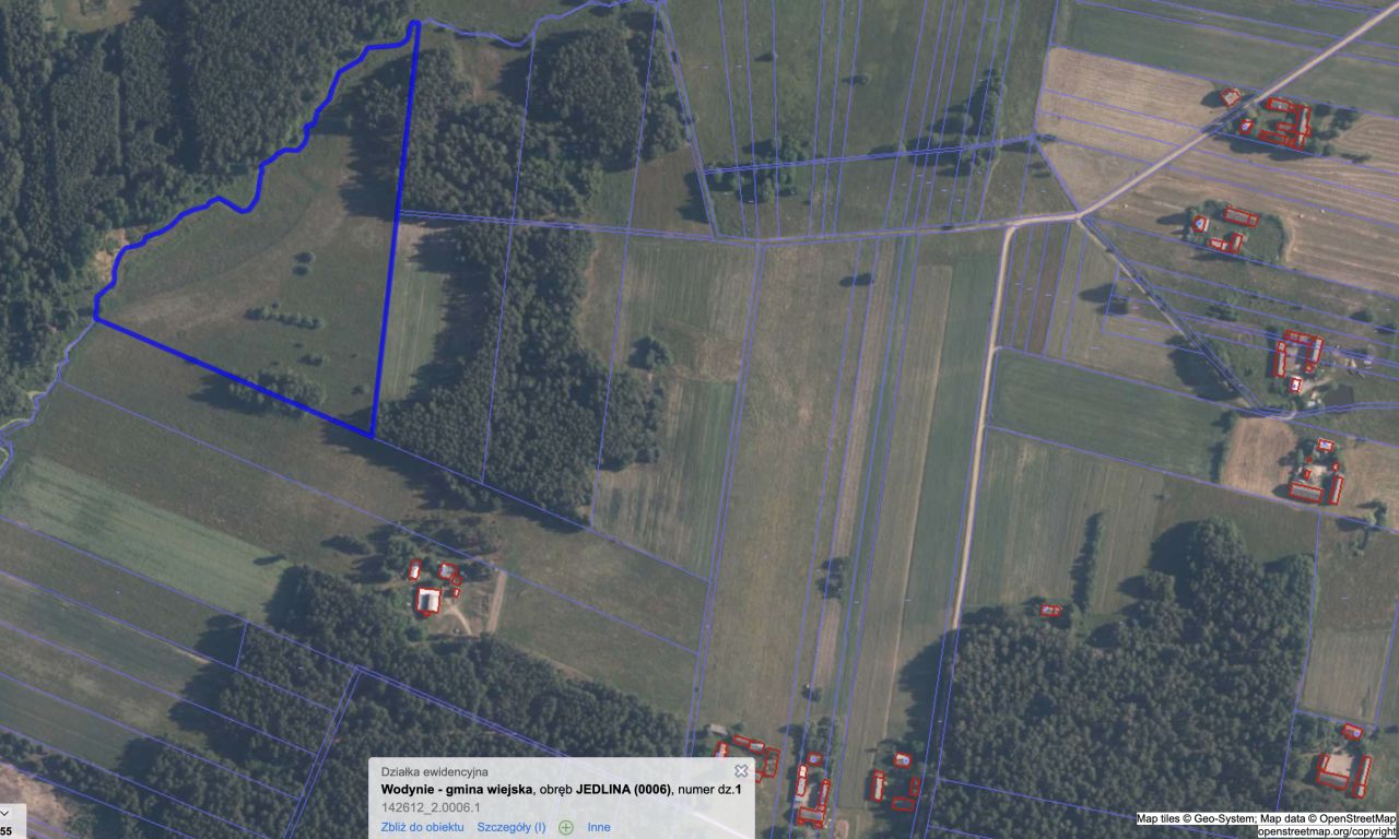 Działka rolna Jedlina. Zdjęcie 4