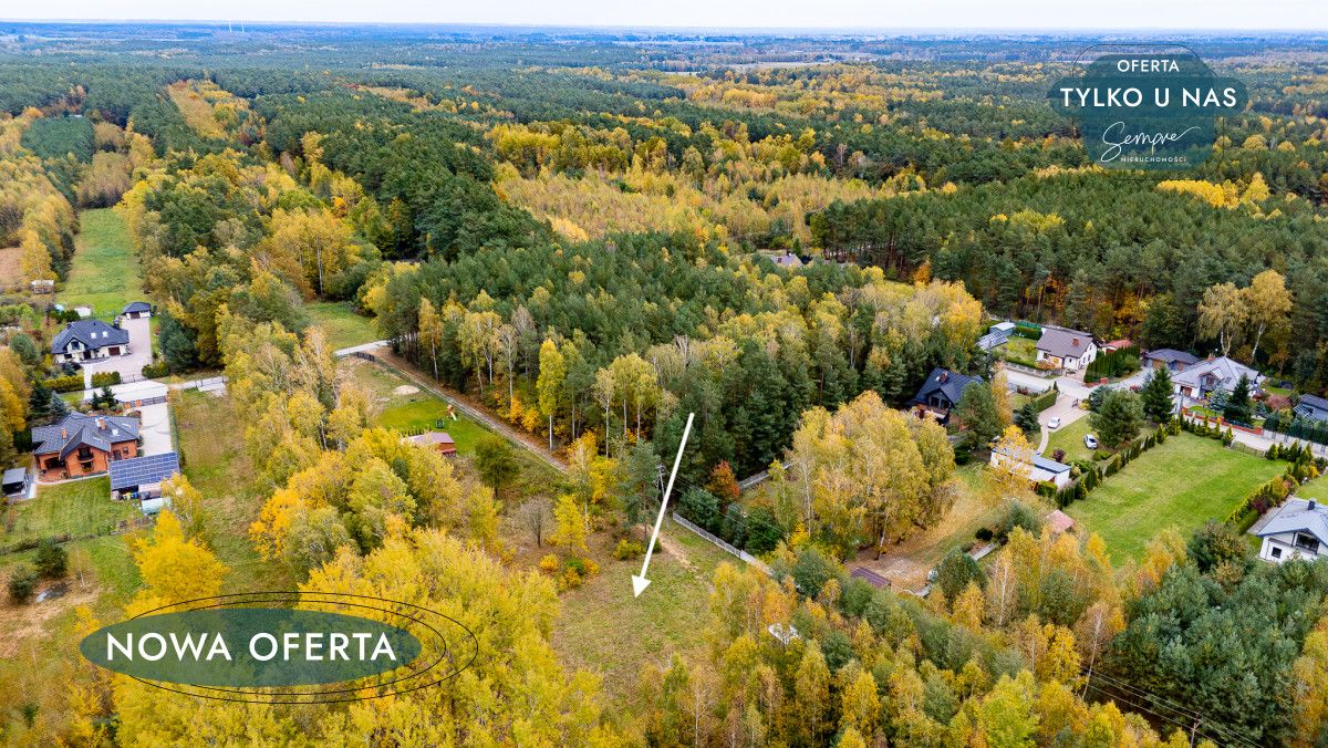 Działka budowlana Zelów, ul. Leśna. Zdjęcie 3