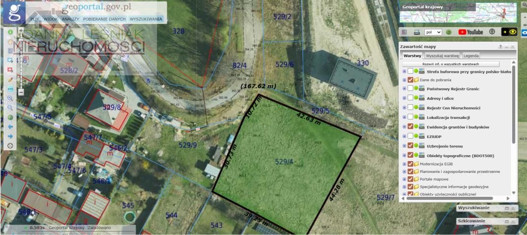 Działka budowlana Olkusz, ul. 20-tu Straconych. Zdjęcie 8