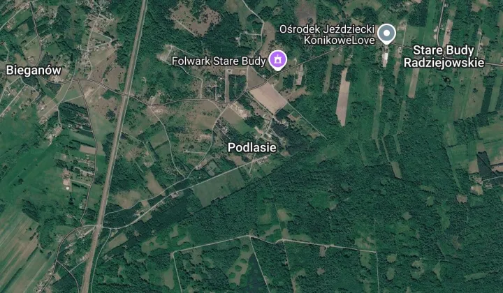 Działka budowlana Podlasie, ul. Główna