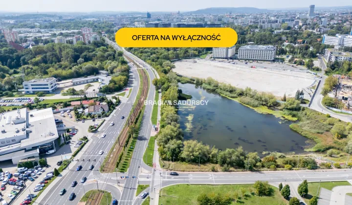 Działka inwestycyjna Kraków Grzegórzki, ul. Stanisława Lema