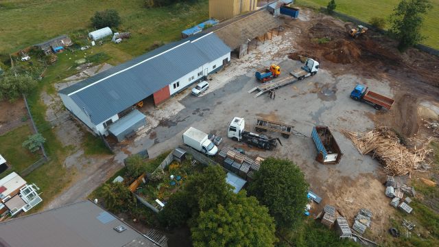 Hala/magazyn Ciesław. Zdjęcie 2