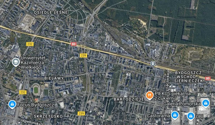 Mieszkanie 1-pokojowe Bydgoszcz Bartodzieje Wielkie, ul. Bartosza Głowackiego