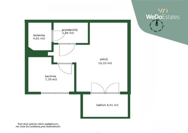 Mieszkanie 1-pokojowe Ząbki, ul. Józefa Piłsudskiego. Zdjęcie 16