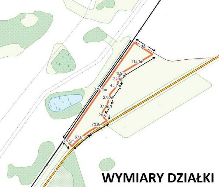 Działka rolna Chociwel. Zdjęcie 8