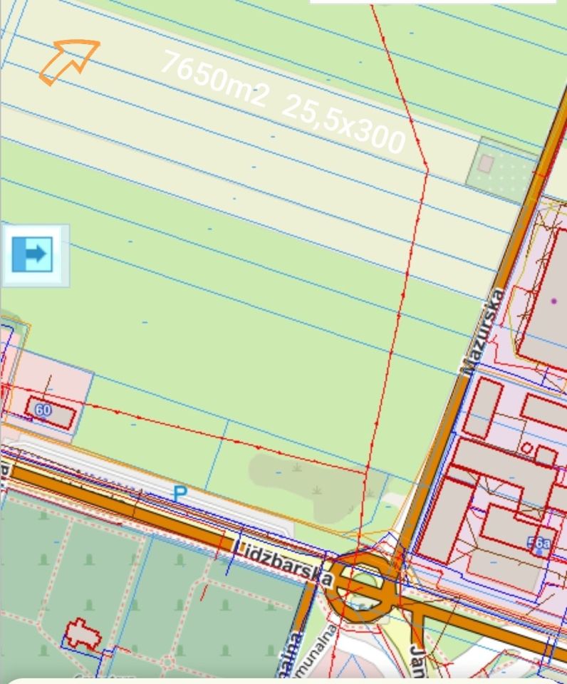 Działka inwestycyjna Żuromin, ul. Mazurska. Zdjęcie 1