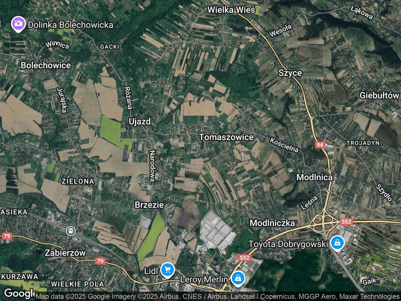 Działka budowlana Tomaszowice, ul. Spokojna