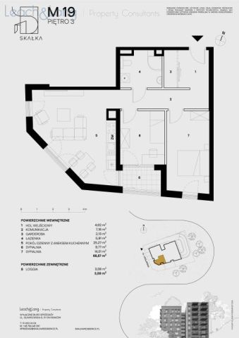 Mieszkanie 3-pokojowe Kraków Dębniki, ul. Ceglarska. Zdjęcie 6