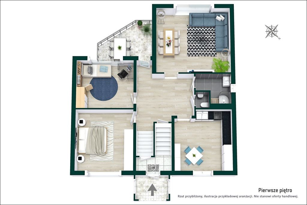 dom wolnostojący, 8 pokoi Warszawa Wilanów, ul. Europejska. Zdjęcie 22