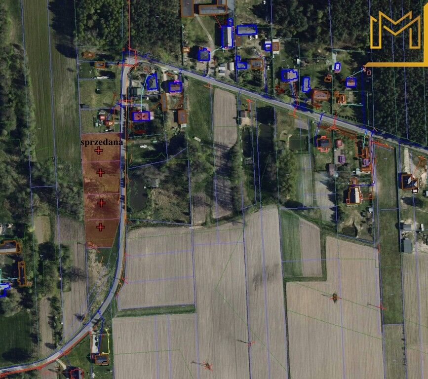 Działka budowlana Podwody-Kolonia. Zdjęcie 6