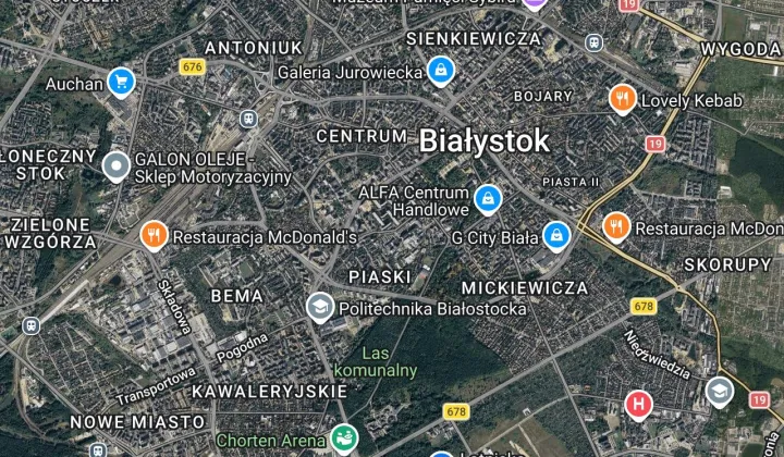 Mieszkanie 3-pokojowe Białystok Piaski, ul. Jerzego Waszyngtona