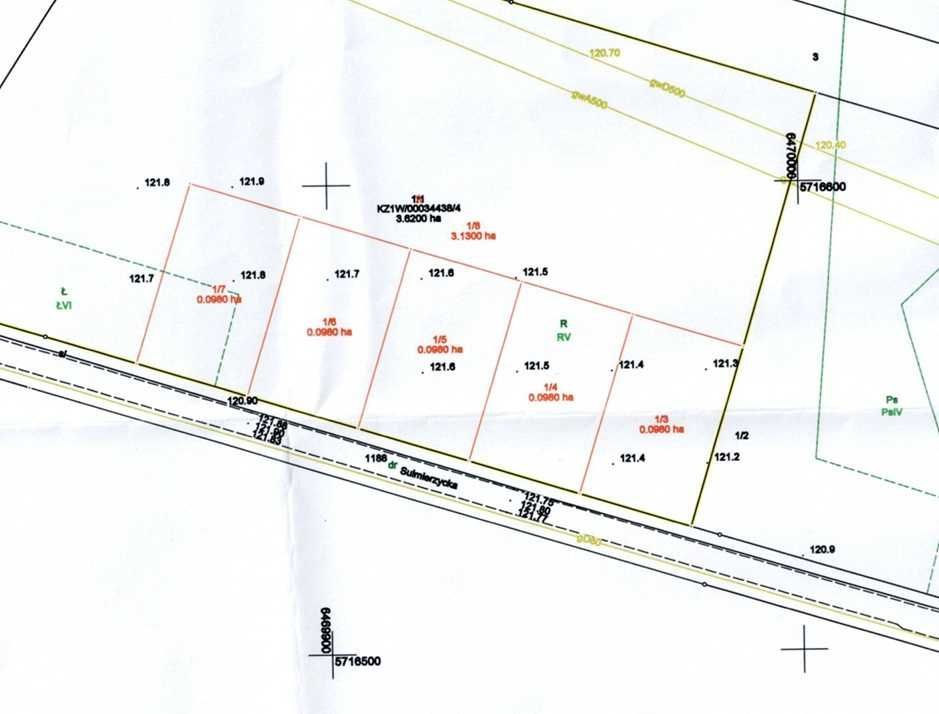 Działka budowlana Uciechów. Zdjęcie 1