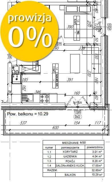 Mieszkanie 2-pokojowe Lublin Ponikwoda, ul. Rumiankowa. Zdjęcie 7