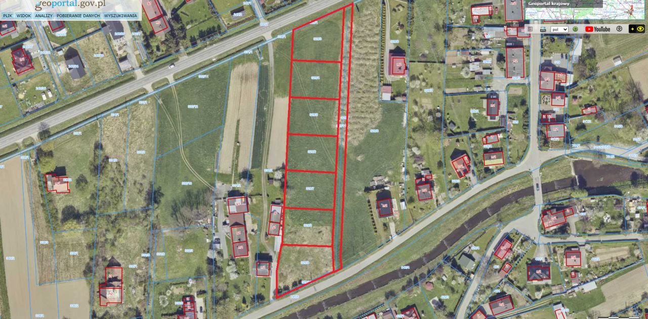 Działka budowlana Łąka Prudnicka, ul. Nad Złotym Potokiem