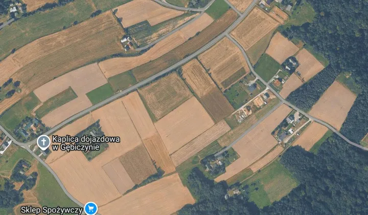 Działka budowlana Gębiczyna