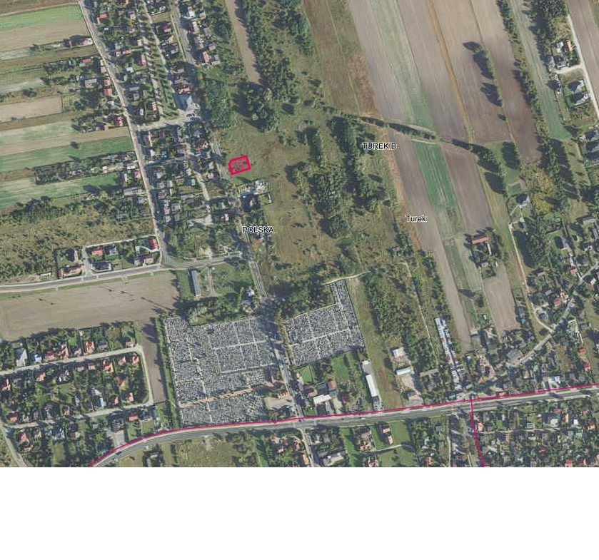 Działka budowlana Turek, ul. Fryderyka Chopina