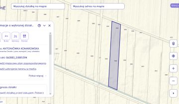 Działka rolna Antoniówka