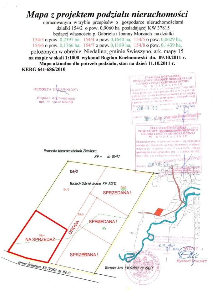 Działka budowlana Niedalino. Zdjęcie 5