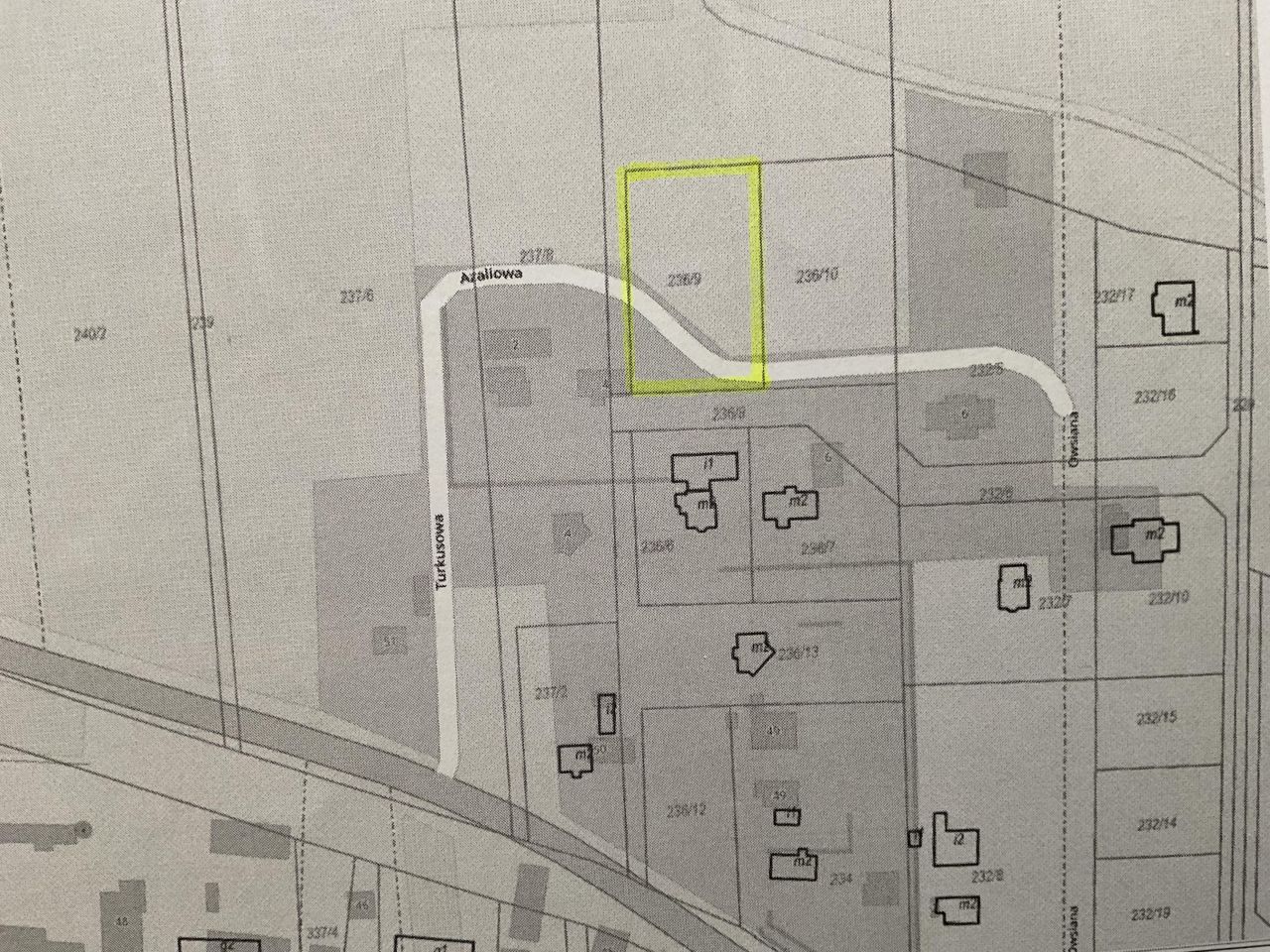 Działka rolna Czarnowo, ul. Azaliowa