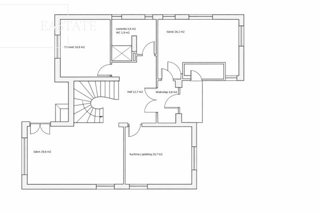 dom wolnostojący, 6 pokoi Kiełpin, ul. Bukowa. Zdjęcie 21