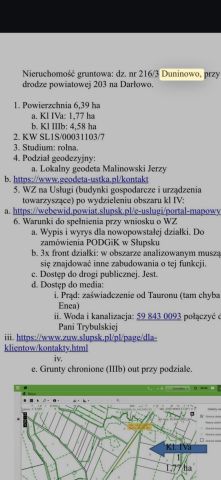 Działka rolna Duninowo. Zdjęcie 2